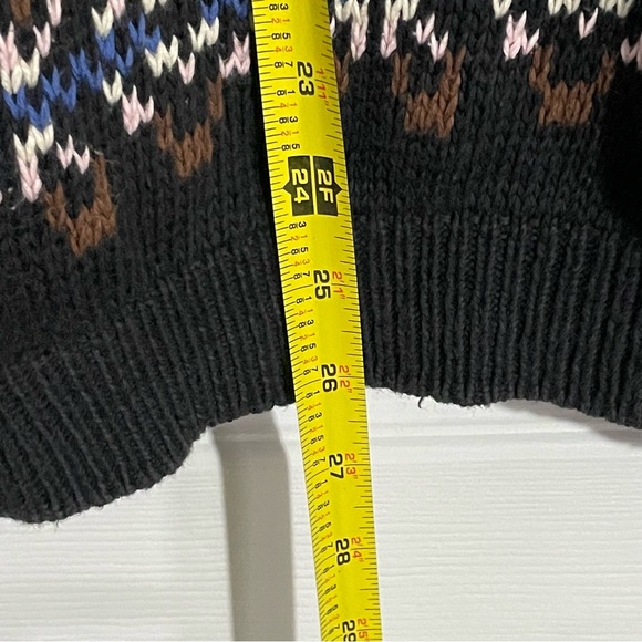 BENETTON Mens Polo Neck Sweater Multicolor Pullover Long Sleeve - Picture 8 of 10